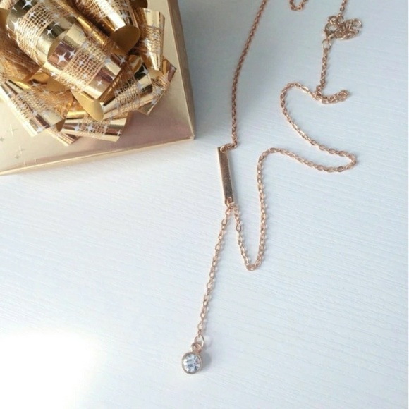 Boho Style Necklace - Rhinestone Necklace - Picture 3 of 5